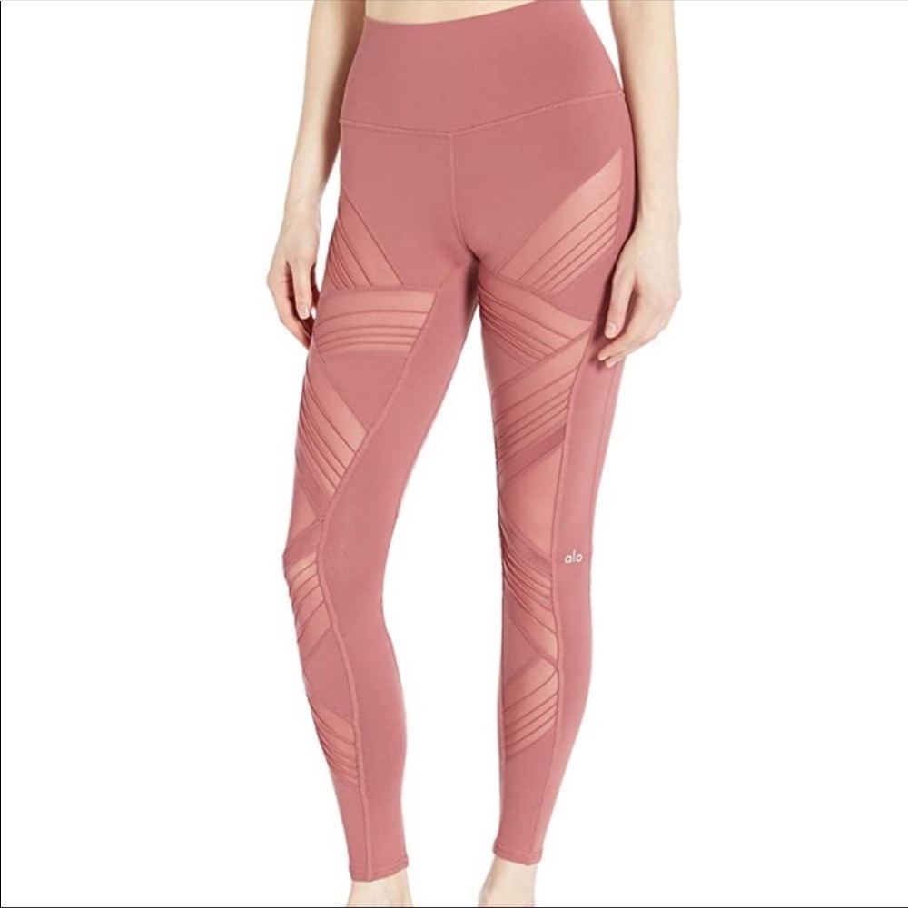 Alo Yoga High Waisted Interlace Leggings